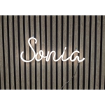 Neon z imieniem Sonia