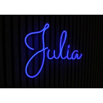 Neon LED z imieniem JULIA