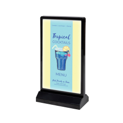 Stojak na menu podświetlany LED A5