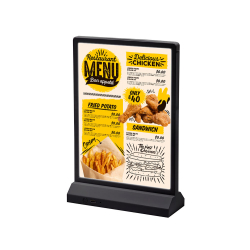 Stojak na menu podświetlany LED A5