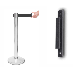 Zaczep ścienny do systemu odgradzającego