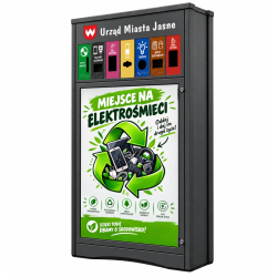 Pojemnik na ELEKTROŚMIECI 2 dwustronny