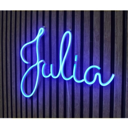 Neon LED z imieniem Julia