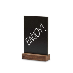 Stojak na MENU Drewniany A5