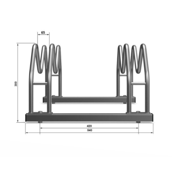 Stojak na rowery EMKA