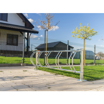 Stojak rowerowy REDON na nogach - 5 miejsc rowerowych