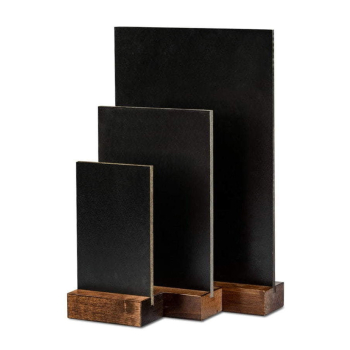 Stojak na MENU Drewniany