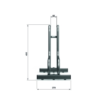 Stojak na rower ELKA - 1 miejsce rowerowe