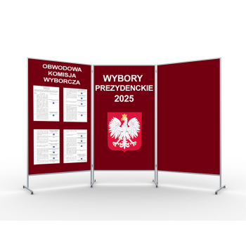 Ścianka wyborcza prezentacyjna