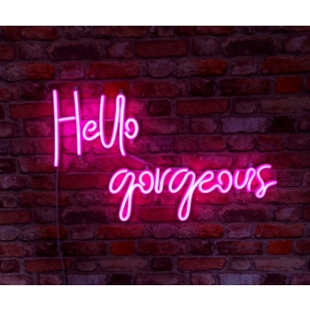 Neon LED Hello Gorgeous