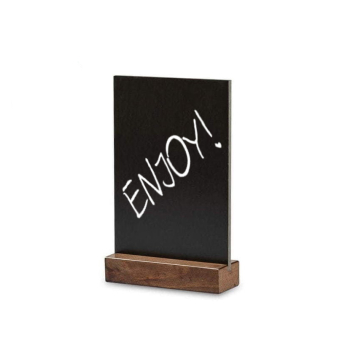 Stojak na MENU Drewniany A5