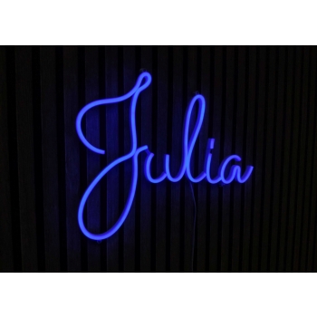 Neon LED z imieniem JULIA