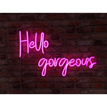 Neon LED Hello Gorgeous