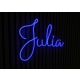 Neon LED z imieniem JULIA